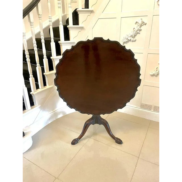 Early 19th Century Antique George III Mahogany Centre Table, 1800 For Sale - Image 5 of 12