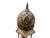 Jeweled Engraved Copper Helmet For Sale - Image 11 of 15
