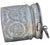 Early 20th Century Hand-Engraved Calligraphy-Patterned Metal Bucket W/ Handle For Sale - Image 4 of 10