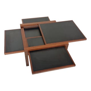 Hexa Coffee Table attributed to Bernard Vuarnesson for Bellato Int., 1980 For Sale
