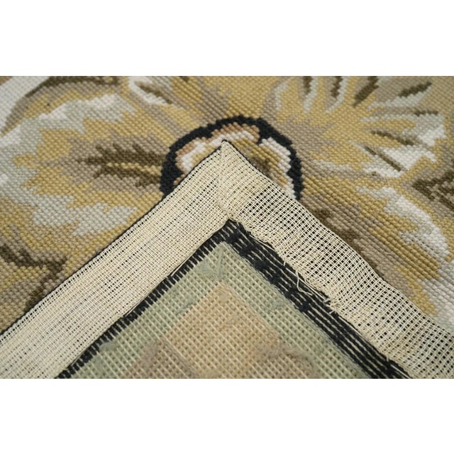 French Aubusson Design Rug 5'11'' X 8'11'' For Sale - Image 4 of 10
