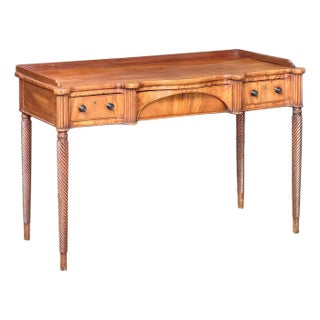 Scottish Writing Table or Desk of Mahogany From Regency Era For Sale