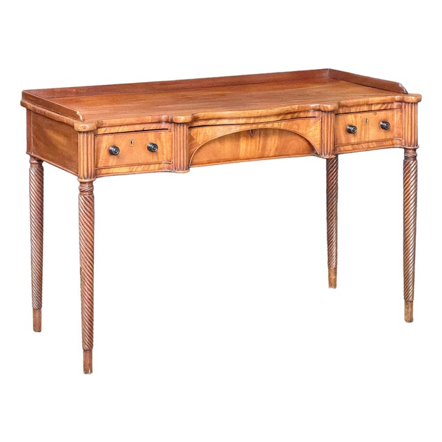 Scottish Writing Table or Desk of Mahogany From Regency Era For Sale