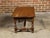 English 19th Century Oak Coffee Table with Single Drawer and Turned Base For Sale - Image 9 of 12