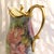Ceramic 1930s Tirschenreuth Gorgeous Floral Chocolate Pot For Sale - Image 7 of 13