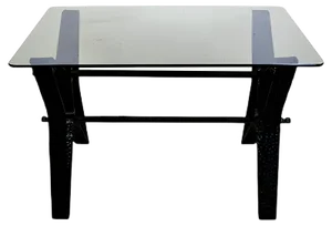 Italian Coffee Table from Cristal Art, 1960s
