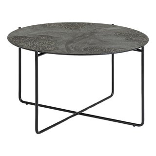 Dark Brown Geometric Isola 600 Coffee Table by Disain1971 For Sale
