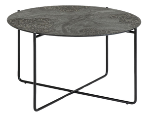 Dark Brown Geometric Isola 600 Coffee Table by Disain1971