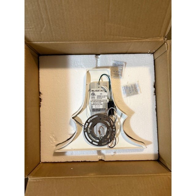AERIN Aerin Lakmos Small Sconce White For Sale - Image 4 of 6
