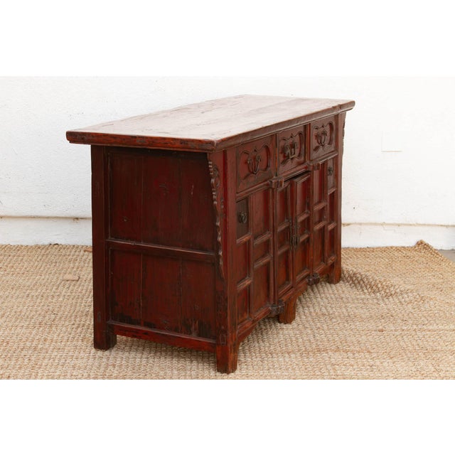 Early 20th Century Painted Butterfly Sideboard For Sale - Image 9 of 10