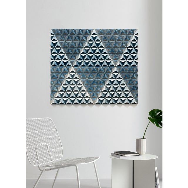 Gis-7 topographie blue-phtalo collection 2024 limited edition of 20, signed berlin 2024 design: the gis-7 topographie,...