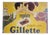 Art Deco Advertising Poster Gillette, USA, 1930s For Sale