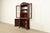 English Regency Antique Carved Mahogany Breakfront Bookcase Cabinet, Circa 1890s For Sale In South Bend - Image 6 of 11
