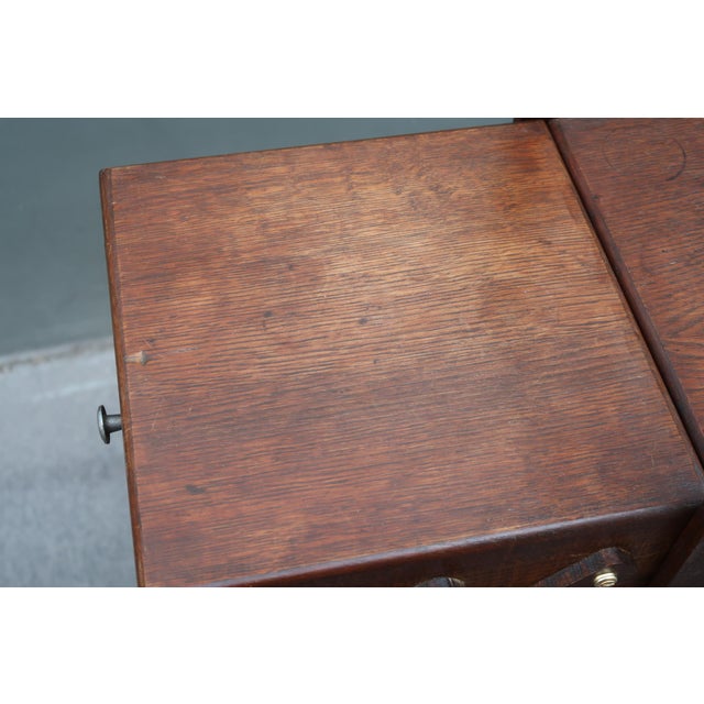 Wood French Mid-Century 1960 Sewing Box For Sale - Image 7 of 11