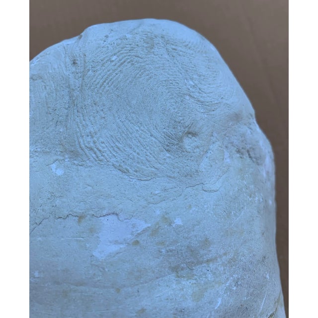 Art Deco Plaster Sculpture of Male Face Life Casting For Sale In Richmond - Image 6 of 9