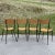 Italian Dining Table & 4 Chairs from Salvarani Depositato, 1950s, Set of 5 For Sale - Image 13 of 16