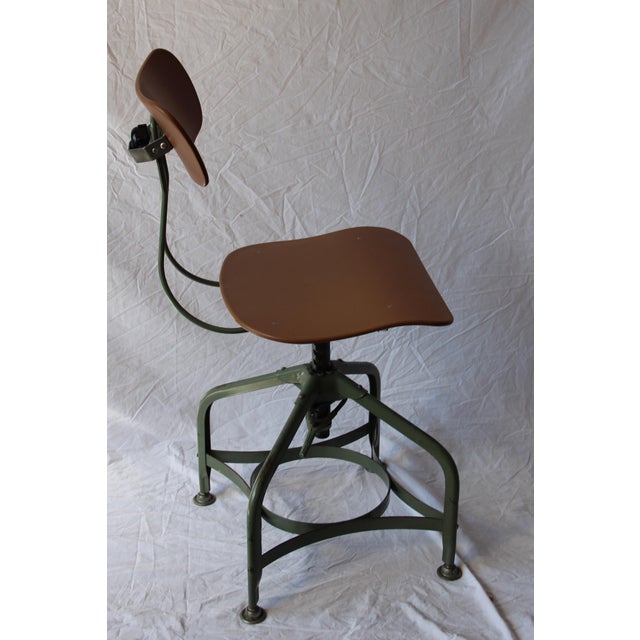 1950s Vintage Toledo "Uhl Art Steel" Furniture Adjustable Drafting