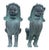 Command presence and architectural grandeur with this monumental pair of Southeast Asian guardian lion (Chinthe / Singha)...