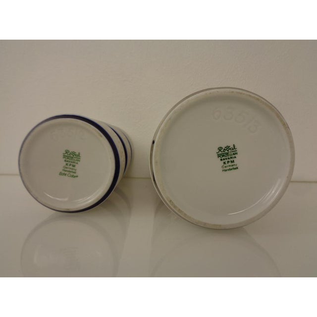 Space Age Op Art Vases from Royal KPM, 1960s, Set of 2 For Sale - Image 10 of 12