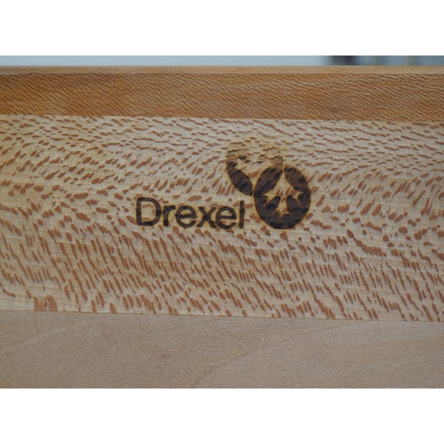 Drexel Heritage 18th Century Mahogany Double Dresser W. 2 Mirrors For Sale - Image 17 of 18