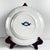 Ceramic 19th Century Flora Earthenware Dessert Plates in Blue from Creil and Montereau, Set of 6 For Sale - Image 7 of 17