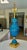 Metal Large Murano Blue Seguso Table Lamp for Marbro For Sale - Image 7 of 16