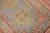 Blue Early 20th Century Zabihi Collection Persian Apple Green Sky Blue Accent Size Rug - 4'9" x 7' For Sale - Image 8 of 9