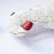 Vintage African White Beaded Chicken Nigeria For Sale - Image 13 of 16