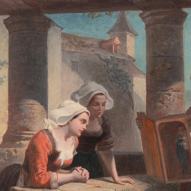 'Le Reliquaire' by Walter Goodall, 1863, Catholic, London, Royal Academy, Old Royal Society of Watercolorists, Philadelphia Centennial For Sale In Monterey, CA - Image 6 of 12