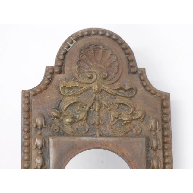 Victorian Mid 20th Century Victorian 16 In. Bronze Entry Door Pull For Sale - Image 3 of 8