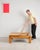 Large Brutalist Coffee Table in Oak by Tage Poulsen, Denmark, 1960s For Sale - Image 4 of 18
