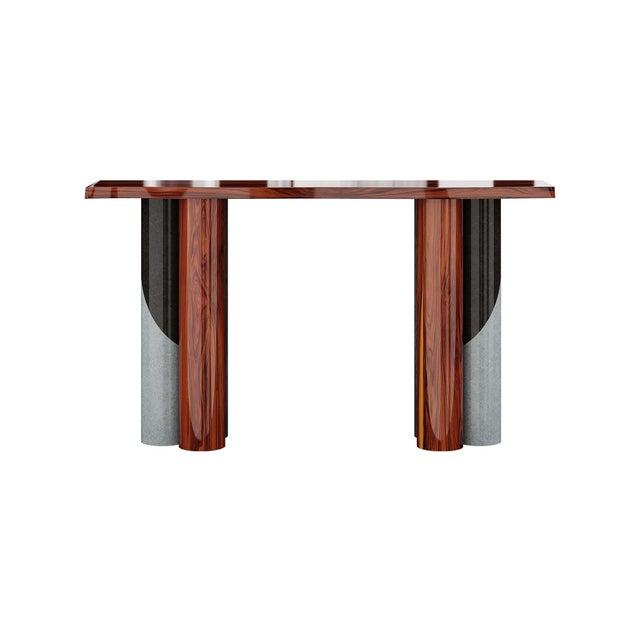 Black Draper Console Table by Hommés Studio For Sale - Image 8 of 8