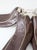 Plastic Vintage 1950s Golf Club Head Covers Set of 4 Brown and Cream For Sale - Image 7 of 12