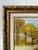 1970s 1970s Vintage Impressionist Autumn Landscape Oil on Masonite Board – Framed For Sale - Image 5 of 14