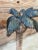 Brown Pair of Sculptural Metal Palm Tree Candleholders by Justin Sculpture For Sale - Image 8 of 12