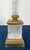 Vintage Neoclassical Diamond-Cut Crystal & Brass Ionic Column Table Lamp For Sale - Image 4 of 10