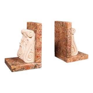 1940's Vintage Decorative Bookends For Sale