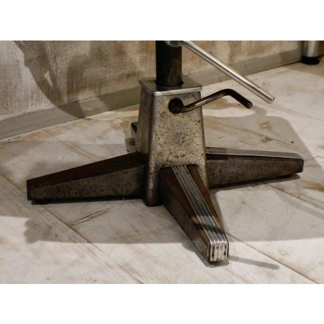 Vintage Art Deco Barbers Chair, 1930 For Sale - Image 14 of 15