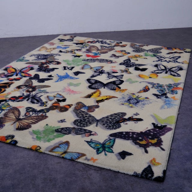 Modern Butterfly Parade Opalin Rug by Christian Lacroix for Designers Guild, 2011 For Sale - Image 3 of 16