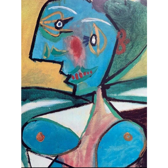 Lee Miller's Portrait / Pablo Picasso at Karsten Greve Gallery Lithographic Poster, 1988 For Sale - Image 3 of 4