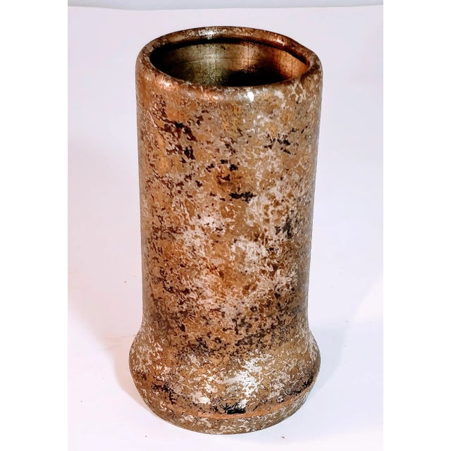 Vintage Heintz Art Metal Vase Sterling Over Bronze For Sale In Fayetteville, AR - Image 6 of 12