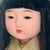 Mid 20th Century Traditional Japanese Ichimatsu Ningyo Doll Standing Ornate Floral Kimono 18.5”h For Sale - Image 10 of 12