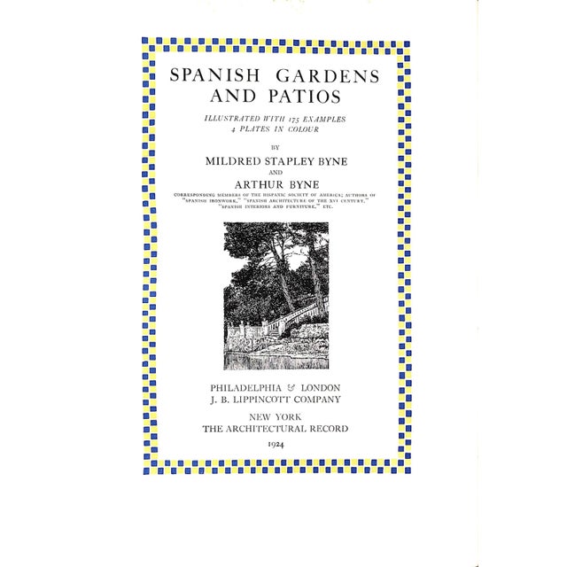 BYNE, Mildred Stapley & Arthur [305] pp. J.B. Lippincott Company 1924 11 1/8" x 8" The first part of the book deals with...