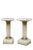 Antique Victorian White Marble Columns, Set of 2 For Sale