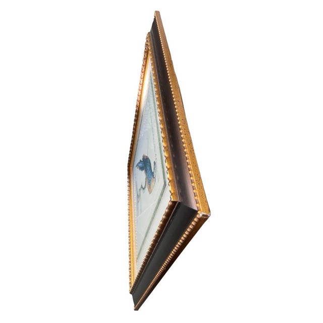 Set of 4 Vintage Continental Style Framed Natural History Prints For Sale In West Palm - Image 6 of 12