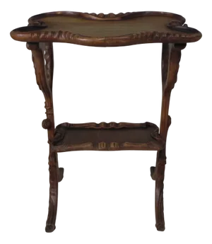 Art Nouveau Tea Table in the style Emile Galle, 1890s