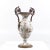 Ornate Bronze and Ceramic White Vase For Sale In Chicago - Image 6 of 8
