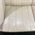 Animal Skin Giorgetti by Leon Krier Aries 3-Seat Modern Cream Leather Sofa With Wood Base For Sale - Image 7 of 10