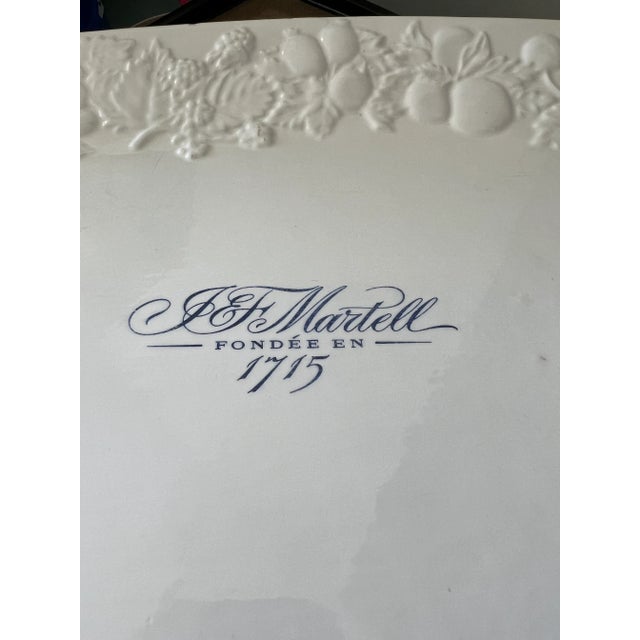 1960s Very Rare Large Martell Cognac Advertising Platter or Tray For Sale - Image 5 of 8