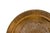 Chinese 30" Vintage Chinese Hand-Etched Brass Tray Wall Hanging For Sale - Image 3 of 10